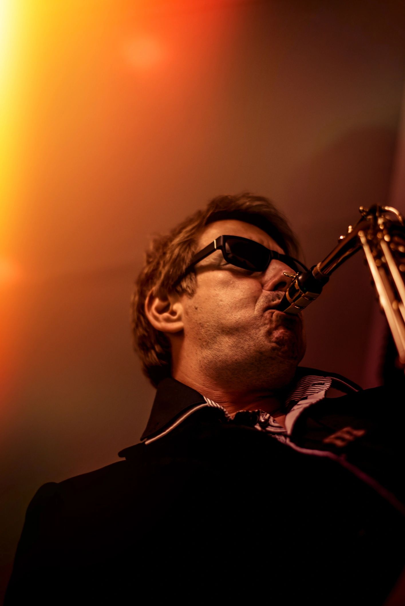 Portrait of musician representing a Rising Seas band member